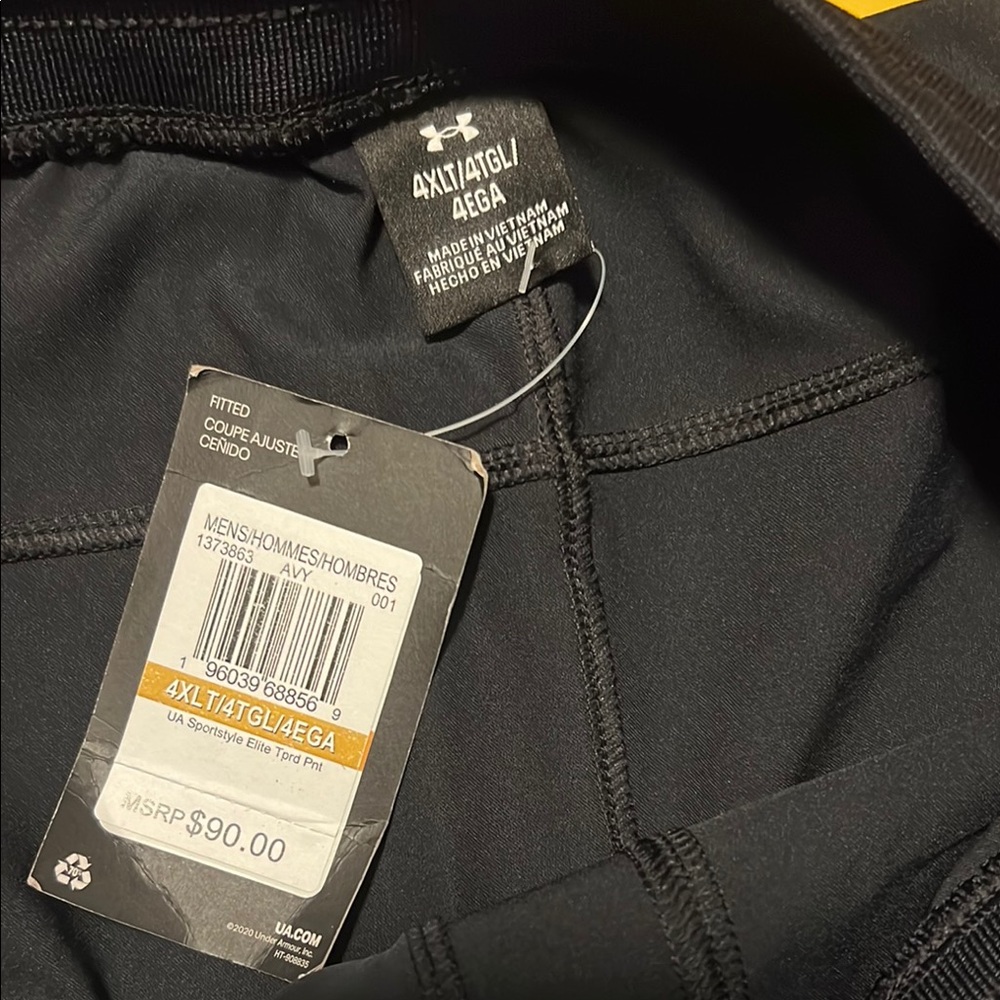 Under Armour Black Sweatpants Performance Joggers - Picture 8 of 8